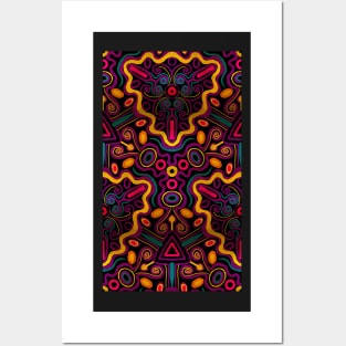 Colorful Pattern Posters and Art